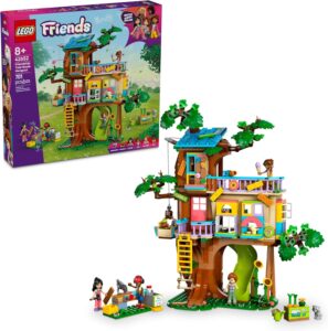 LEGO Friends Friendship Tree House Hangout - Building Toy Playset for Kids, Girls and Boys, Ages 8+