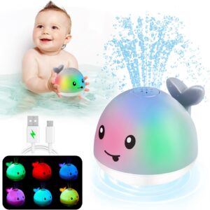 Baby Bath Toys, Toddler Bath Toys for Kids Ages 1-3, Christmas Stocking Stuffers 1 2 3 Year Boy Girl Gifts, Infant Baby Toy 6-12-18 Months
